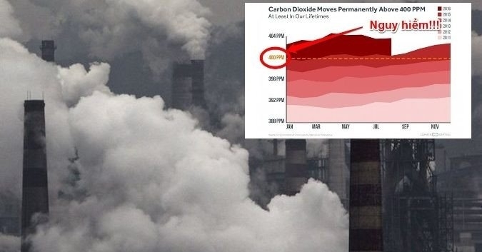 Lượng khí thải CO2 toàn cầu tăng trở lại sau khi giảm gần 6%